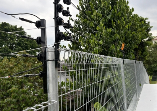 钦州电子围栏周界防盗报警安装